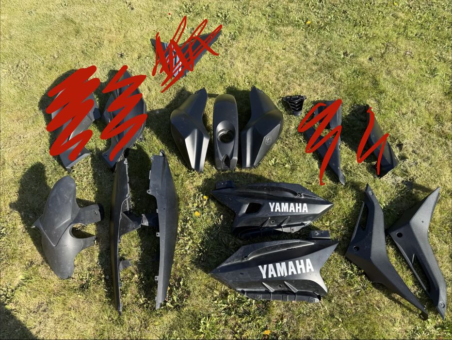 Części Yamaha yzf r125 2018 KOMPLETNY BAK