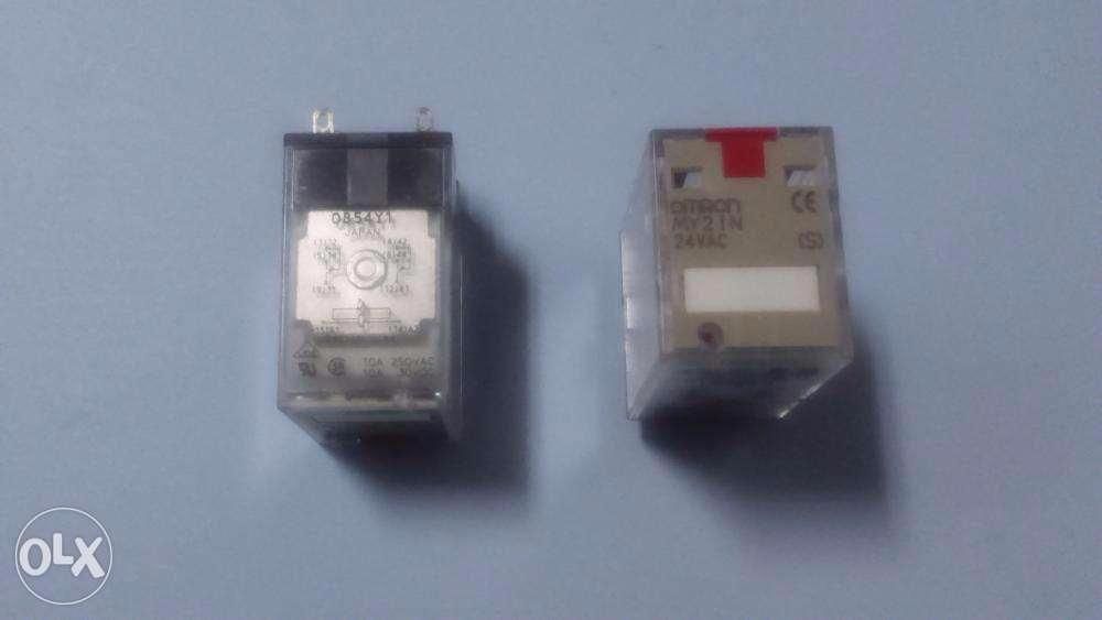 Omron MY2 Relay IN 24 VAC + Omron 220/240 VAC Relay64739504044546120