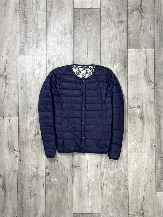 Maddison куртка микропуховик L размер женская стеганая двустороняя