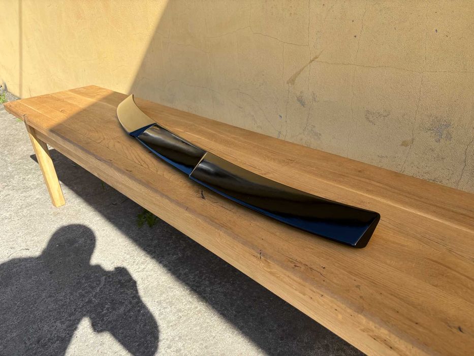 Спойлер Чорний глянець на ауди ауді A4 B9 | Бленда на вікно