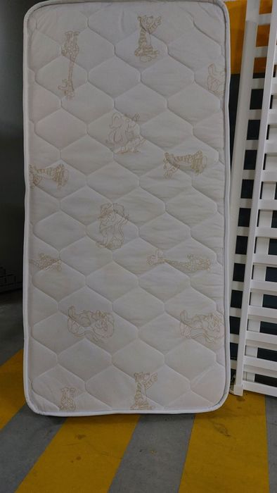Berço Bebé Lacado Branco
