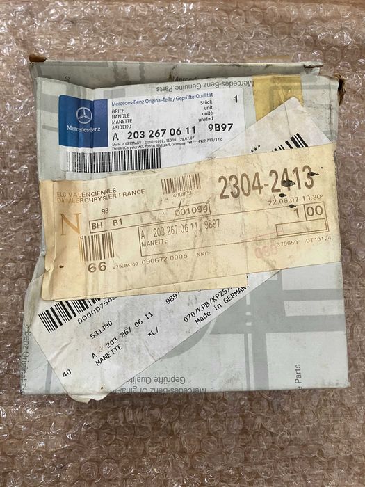 Manete alavanca velocidades Mercedes C W203 manual / CLC / CLK W209 manual facelift elegance