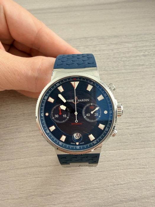 Годинник Ulysse Nardin blue seal Marine Chronograph Limited