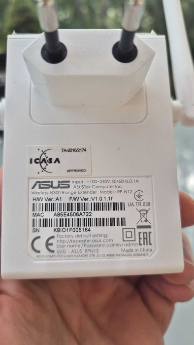 Adapter ASUS WiFi RP-N12