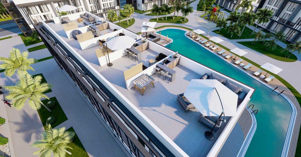 Є РОЗТЕРМІНУВАННЯ! Квартира 49м2, квартира з терасою, квартира Кіпр