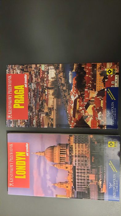 Przewodniki turystyczne Londyn i Praga