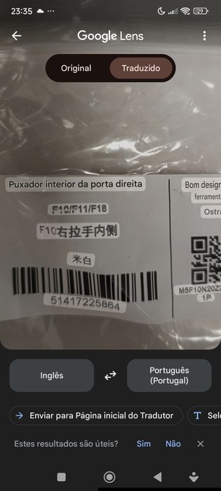 Puxador interior para BMW serie 5