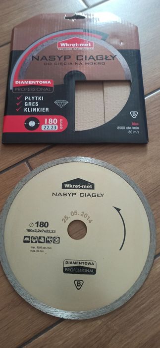 NOWE Tarcze Diamentowe Wkręt-Met Różne Wymiary na Mokro na Sucho