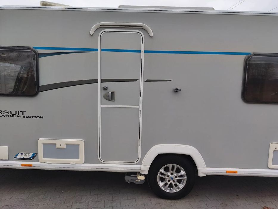 Bailey Pursuit R Mover Srebrna Piękna Przyczepa Alu Tech