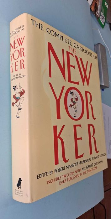 The Complete Cartoons of The New Yorker - livro de luxo com 670 páginas.