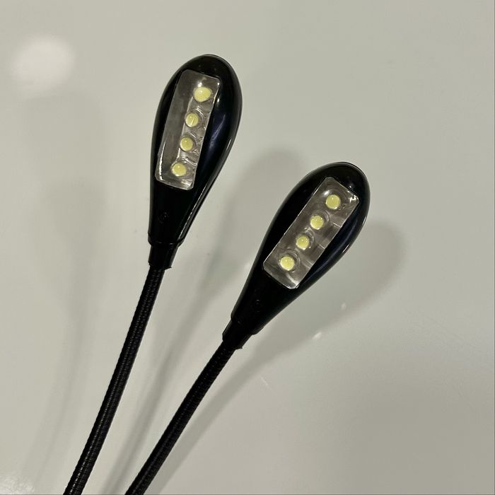 Luzes led duplas