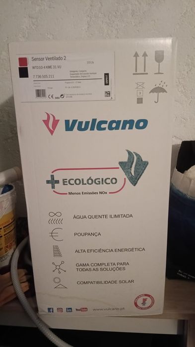 Esquentador vulcano