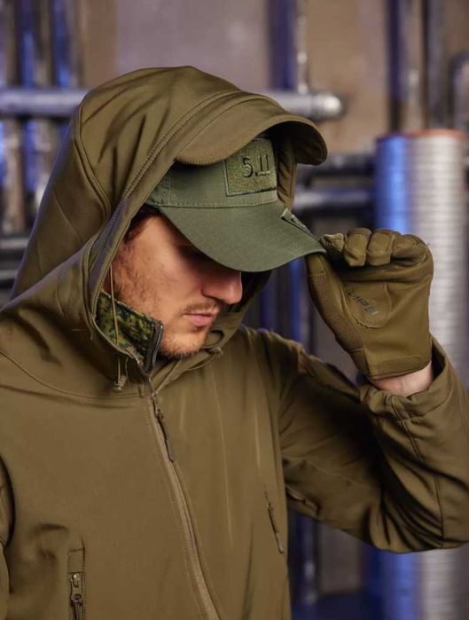 Теплий костюм Soft Shell — водонепроникний і вітрозахисний ФЛІС S-5Хл