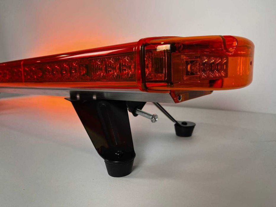 Проблисковий маячок мигалка 118 см на дах LED, 12/24v жовтий