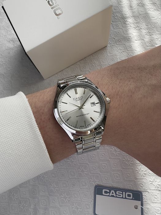 Годинник Casio MTP-1183 steel silver  з Упакуванням