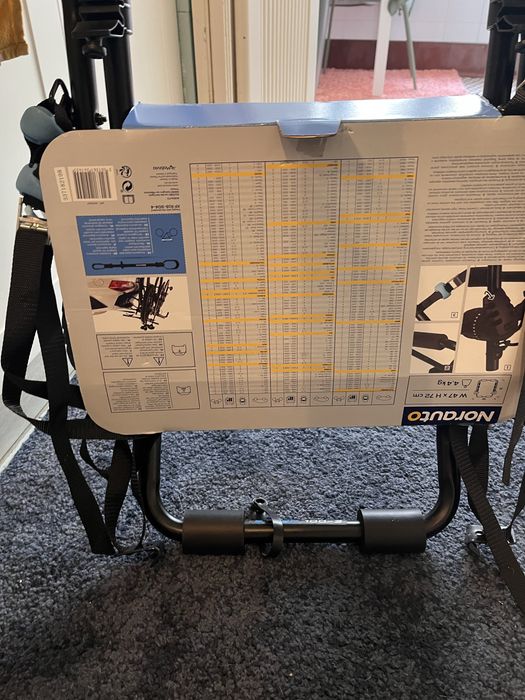 Suporte de carro para bicicletas da norauto