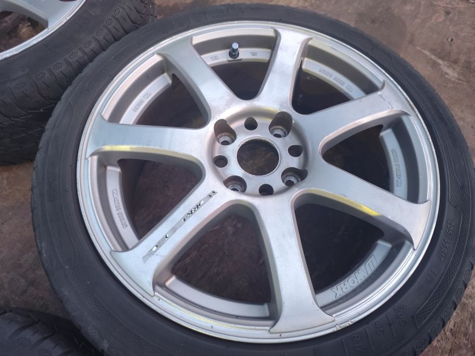 Felgi WORK C7R japońskie JDM Volvo ,honda, mitsubischi kute 17 4x114,3