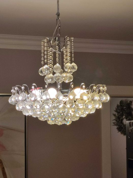 Żyrandol kryształowy