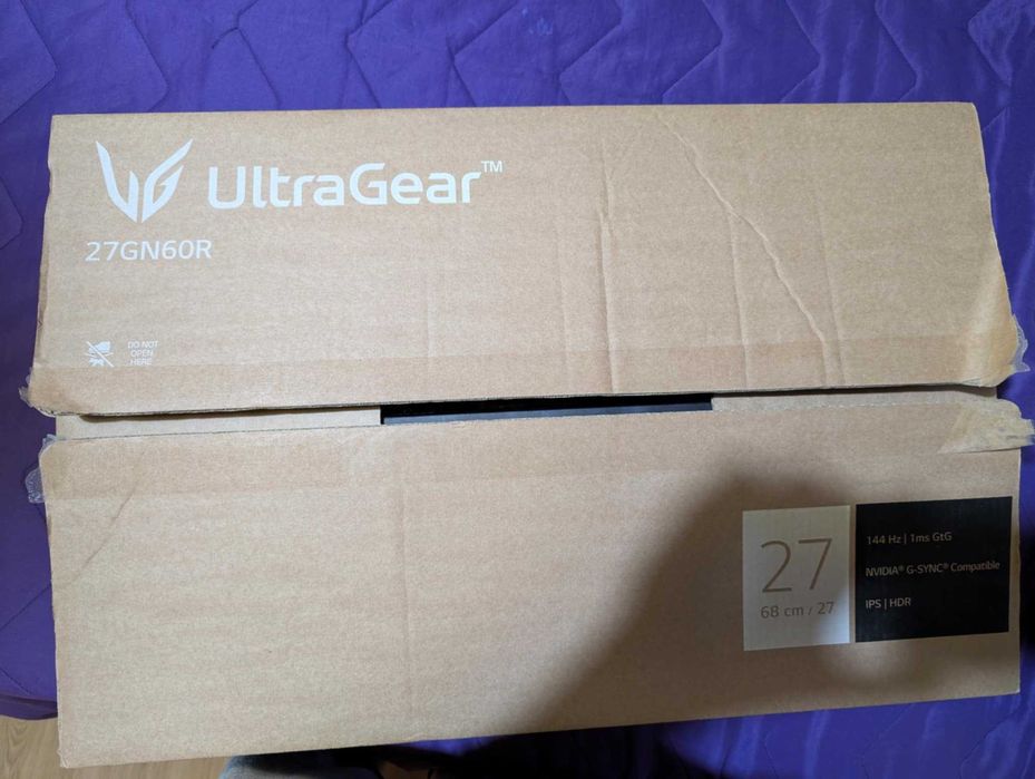 Monitor LG UltraGear 27" 27GN60R-B IPS FHD 144Hz com Garantia