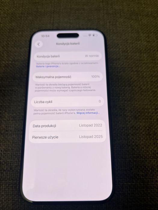 Iphone 15 pro 128gb, 100% bateria, gwarancja