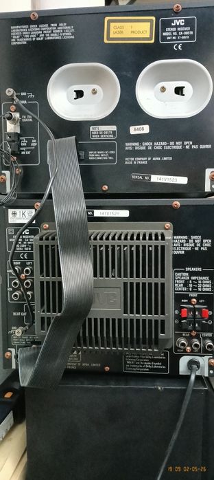 Vendo aparelhagem JVC