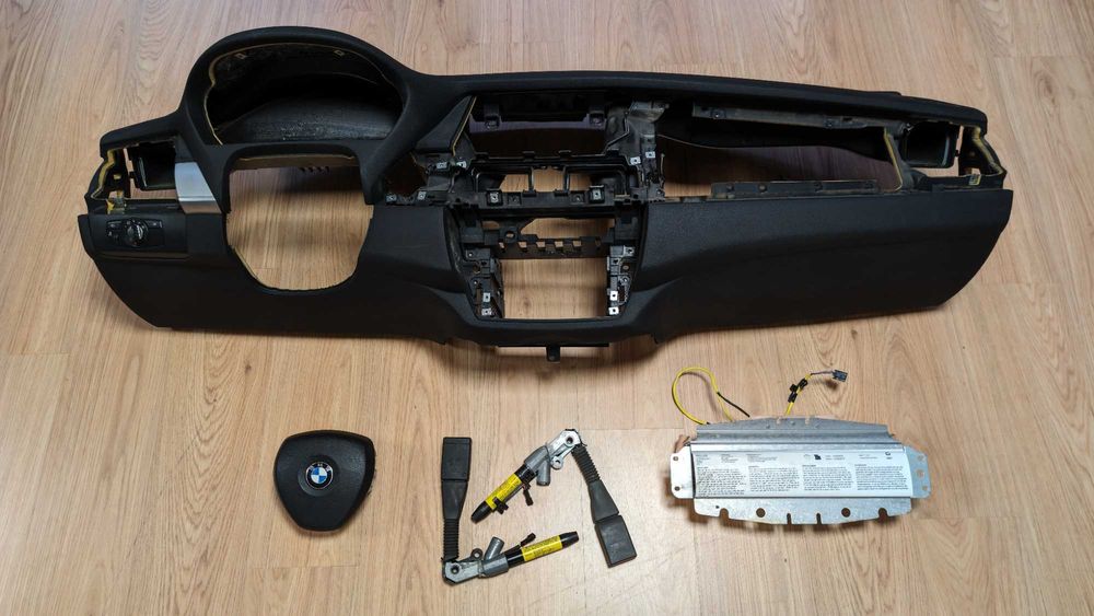 Conjunto Kit Airbags BMW X5 e X6 E70 E71 Tablier Original Figueiredo
