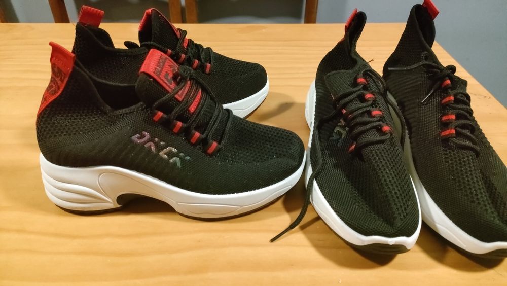 Sapatilhas com plataforma