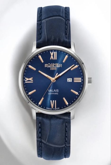 Zegarek damski Roamer Valais szafir nowy