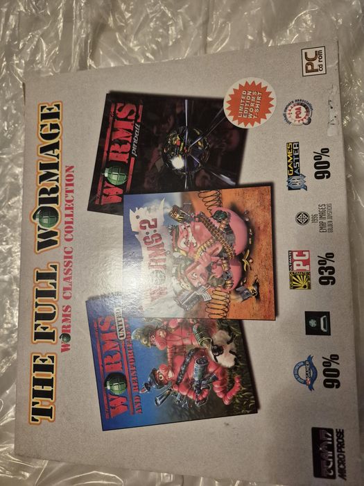 Full Wormage Worms Classic Collection PC BIG BOX Worms United Worms 2