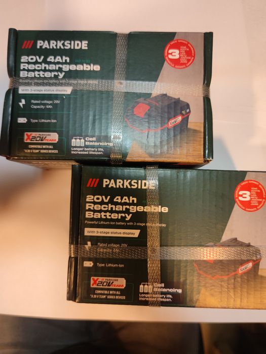 Nowa Bateria Parkside PAP 20 B3 fabrycznie zapakowana.