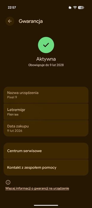 Google Pixel 9 5G 12/128GB Czarny