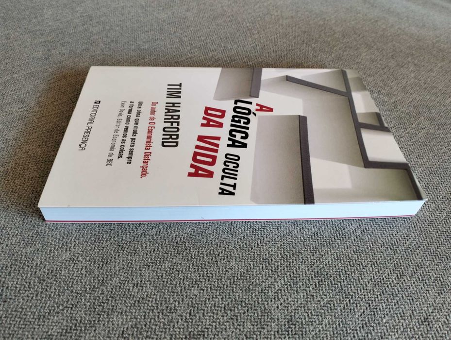 Livro "A lógica oculta da vida" de Tim Harford