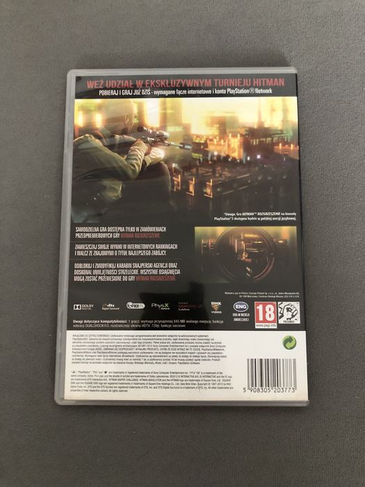 Hitman Sniper Challenge - Pre-order Hitman Rozgrzeszenie - PS3 - pudełko kolekcjonerskie