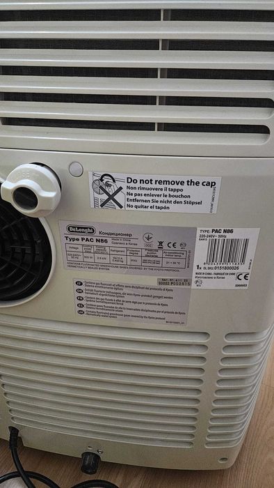 Ar Condicionado Portátil Delongui Pinguino N86