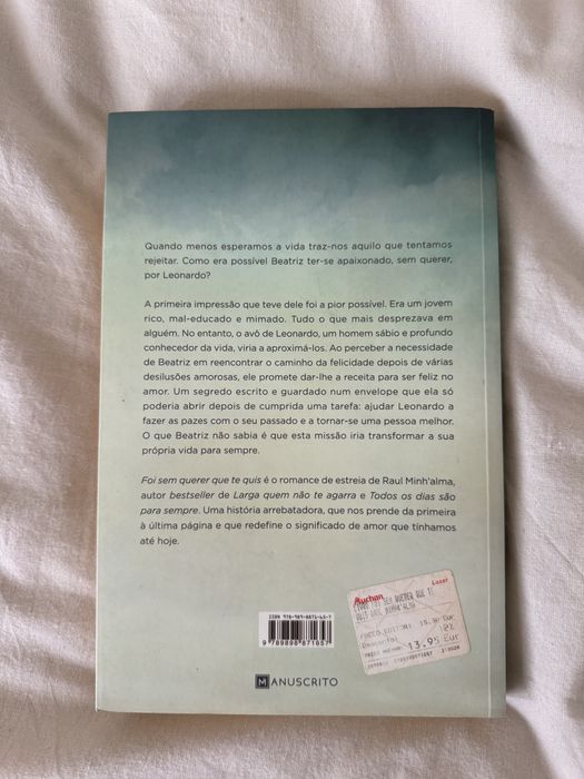 livro foi sem querer que ti quis de raul minh’alma