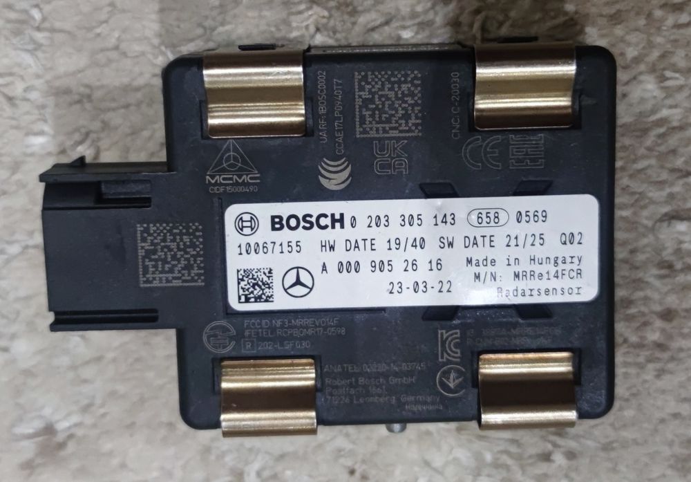 Радар, модуль ACC A0009052616 ЛЕГАЛЬНЫЙ FV
