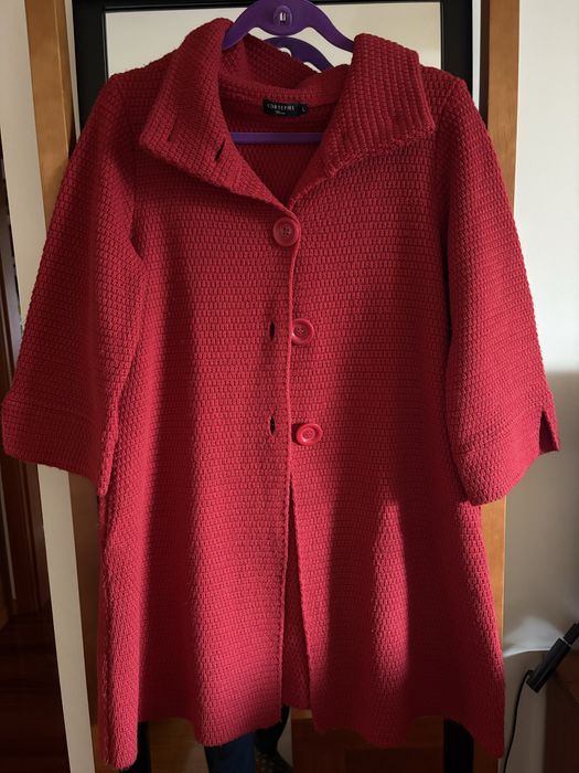 Casaco de malha comprido Cortefiel (tam L)