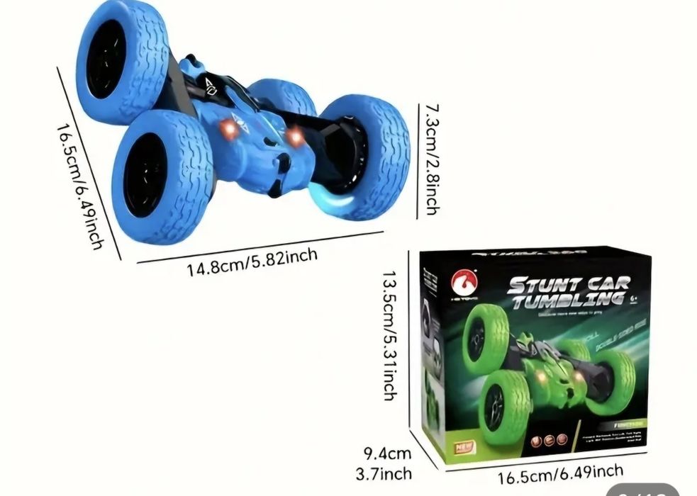 Машинка- перевертиш на пульті