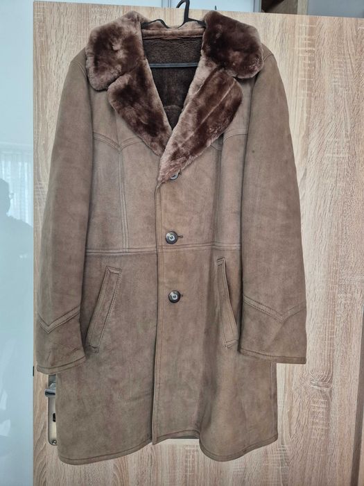 Kożuch plaszcz baran