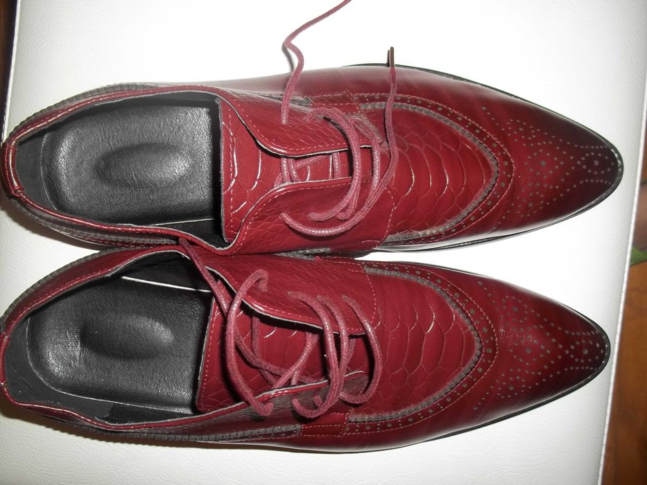 Buty wizytowe sznurowane