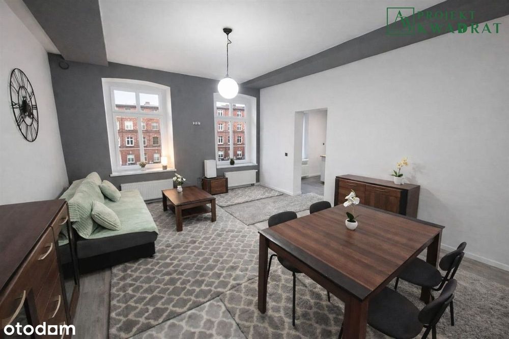 Kawalerka w centrum Gliwic| Po remoncie