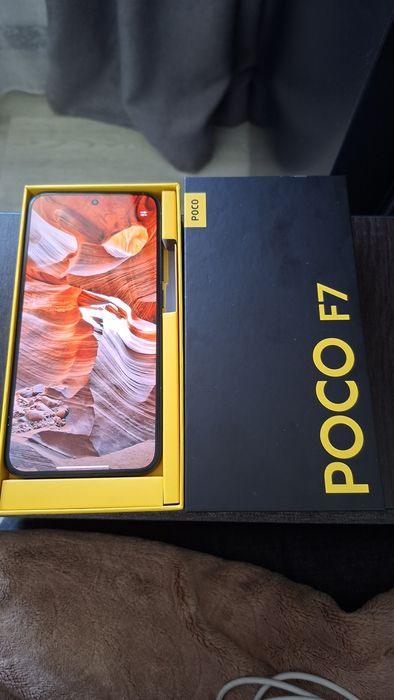 POCO F7 12/256GB Black | Офіційна гарантія | Повний комплект