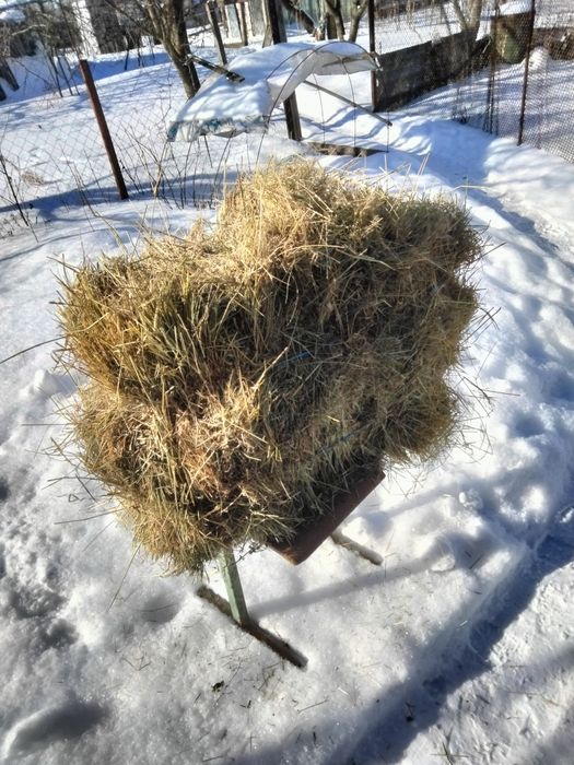 Сено в тюках разнотравье