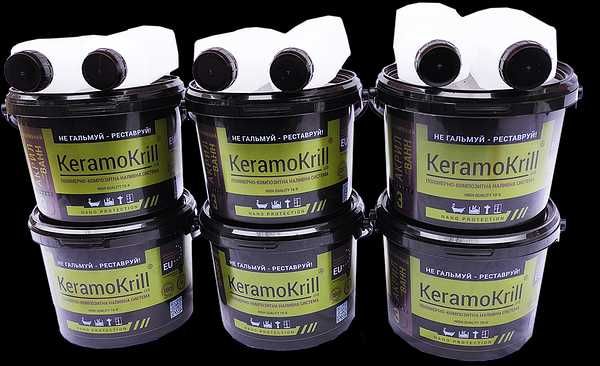 Акрил для Реставрації ванн Наливний акрил KeramoKrill   Керамокрил
