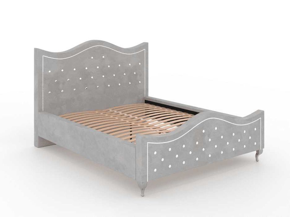 Łóżko tapicerowane  LUDWIK 120x200, 140x200, 160x200, 180x200, 200x200