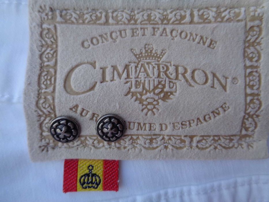 Spodnie damskie białe Hiszpańskie rozmiar 40 Nowe