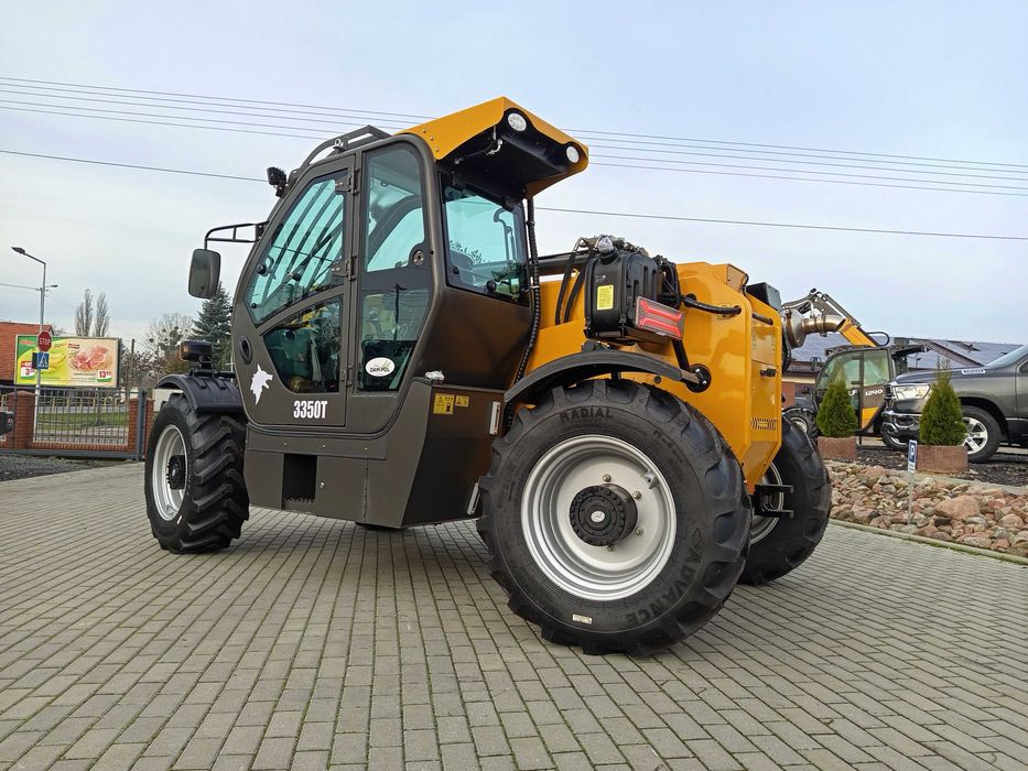 Ładowarka teleskopowa WOLF 3350T udźwig 3,5 T, wys. podnoszenia 7 m.