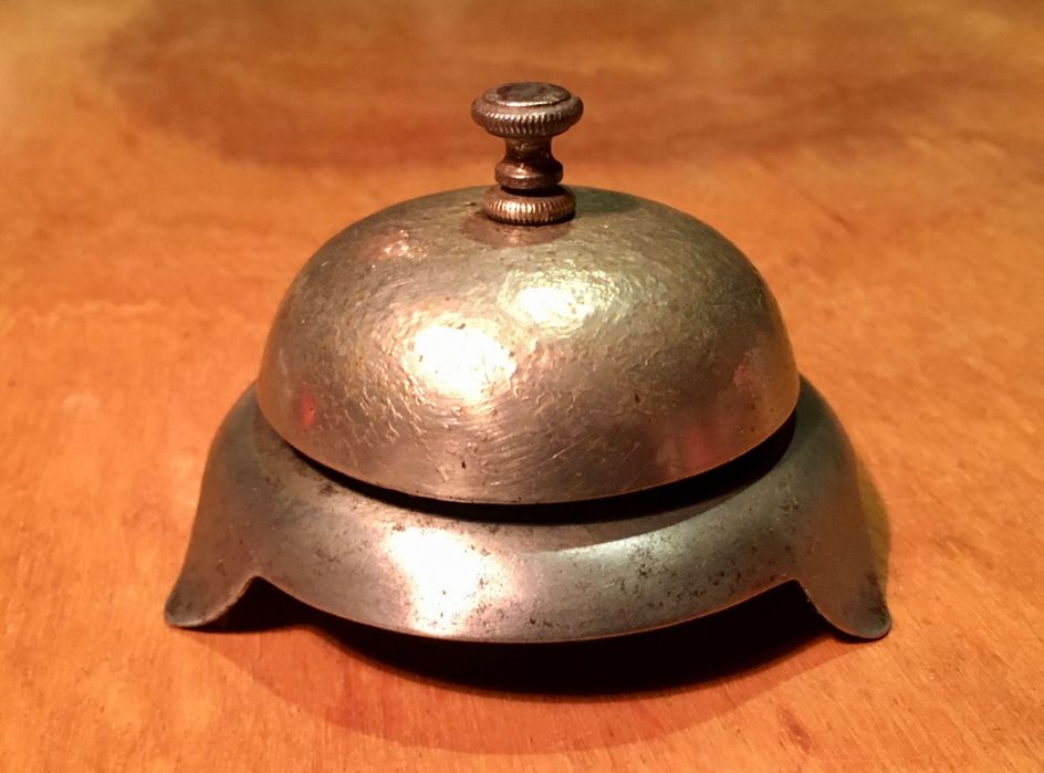 CAMPAINHA ANTIGA - de rodar - Germany - 9,4x5,5 cm/s