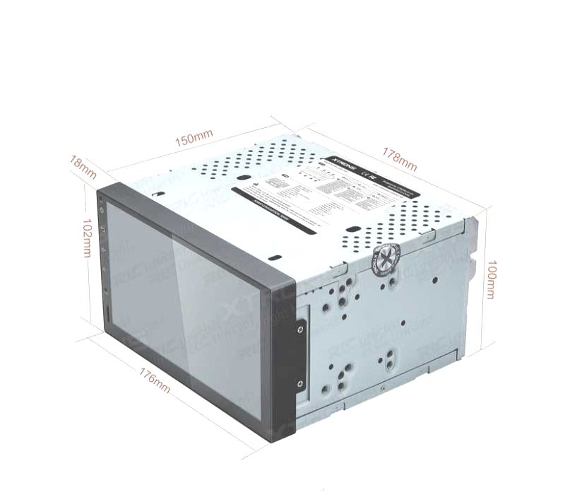 AUTO RADIO GPS UNIVERSAL 2 DIN ECRA TACTIL 7"