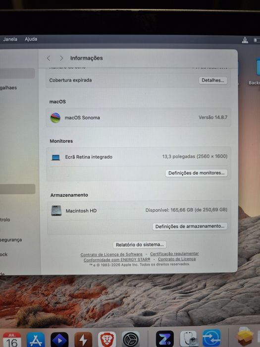 MacBook Air (2019) | 16GB Ram